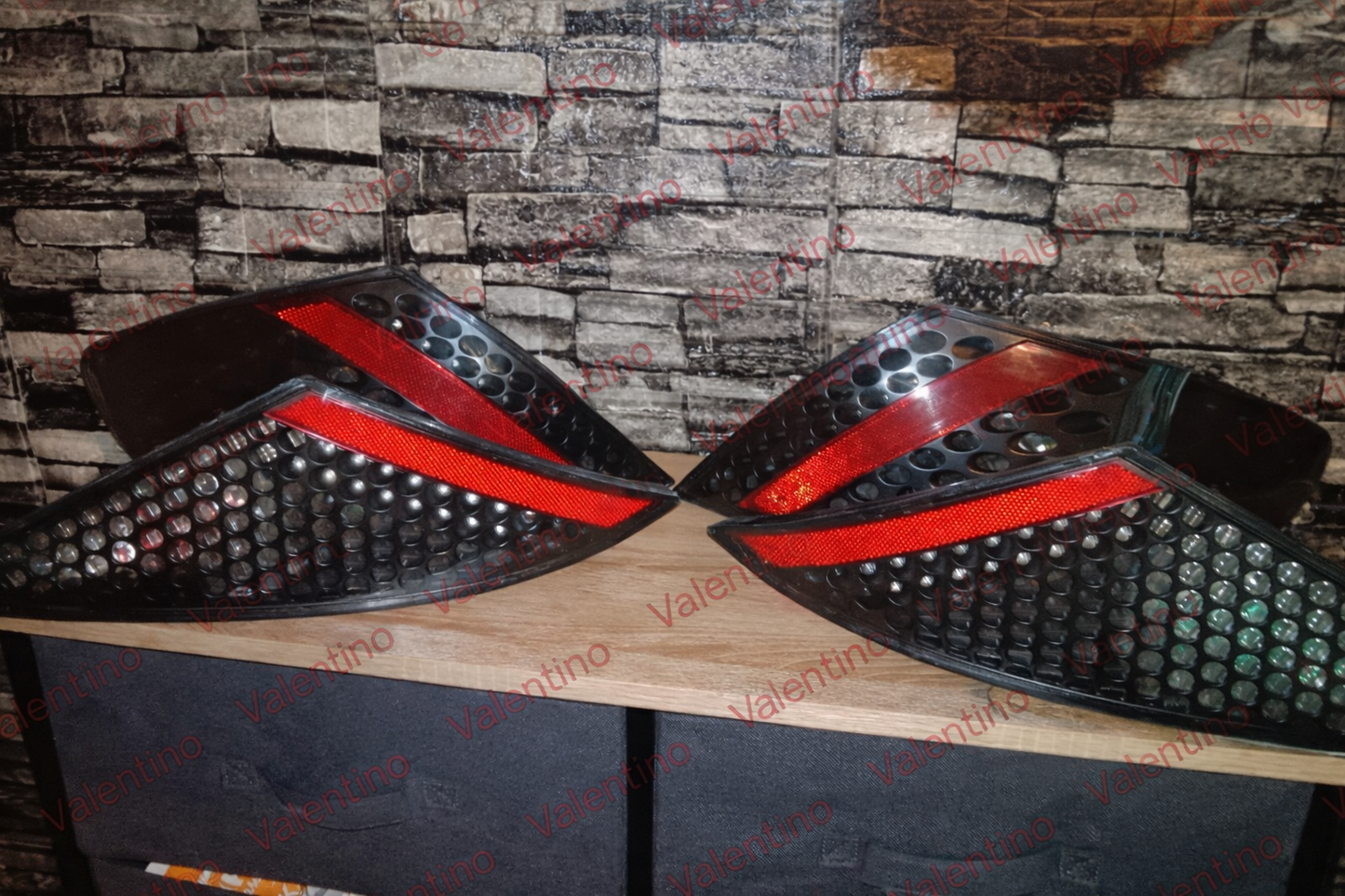 4 feux arrière pour 307 cc